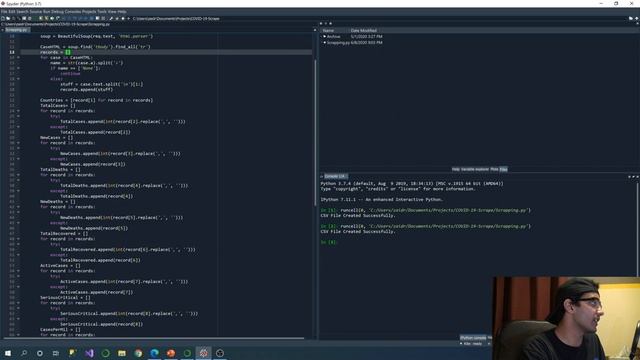 Analytics Lab-03: Web Scraping using Python and BeautifulSoup смотреть онлайн