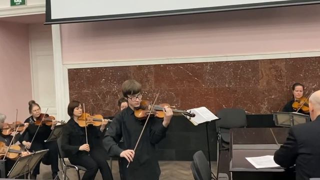 А.Вьетан Фантазия аппассионата ,исп.Липс Володар (скрипка) и камерный оркестр «Кантус Фирмус»