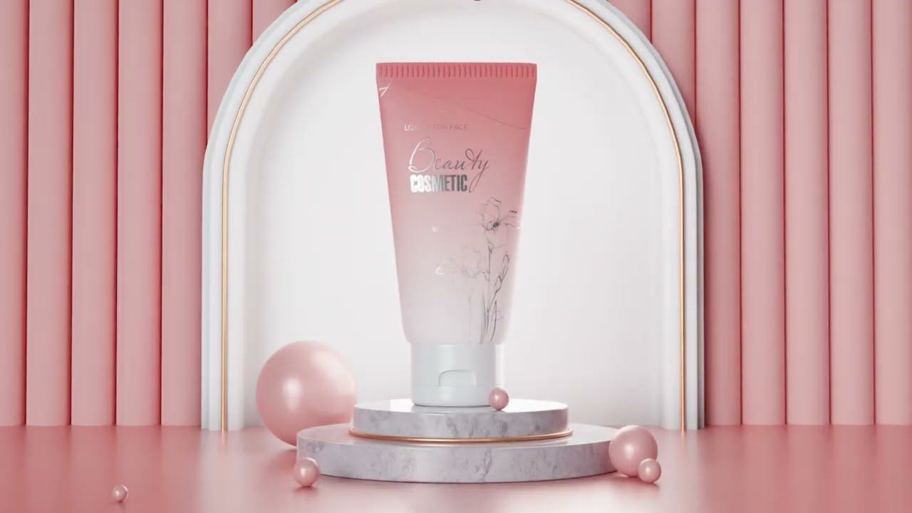 Пример рекламы косметики в 3D смотреть онлайн