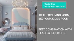 Top 10 Shades of Blue ! Blue color combination for bedroom ! Asian paints blue color code