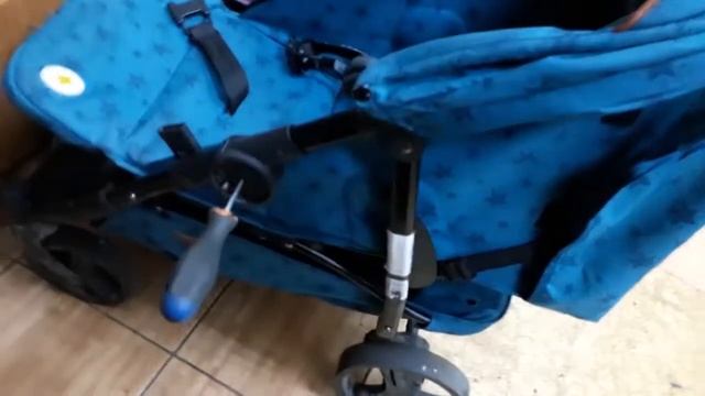 Замена тросов в механизме сложения коляски двойня смотреть онлайн
