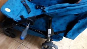 Замена тросов в механизме сложения коляски двойня