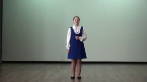 обр. В. Неедлы словацкая народная песня "Спи, моя милая..." - исп. Баш Кристина, конц. Горбачева Ю.В