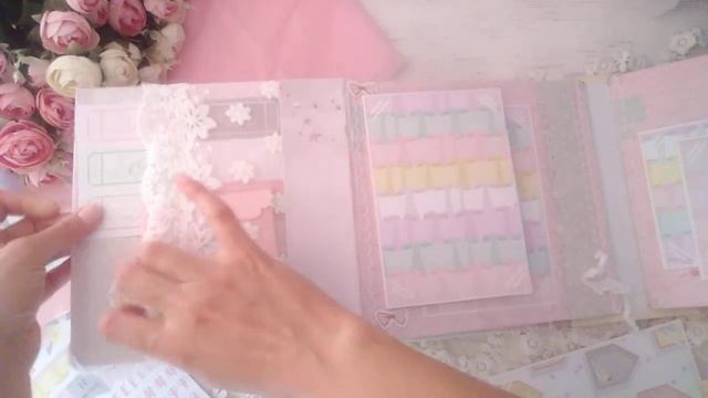 Детский альбом для девочки. Скрапбукинг. смотреть онлайн