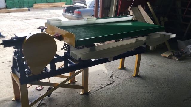 Работа концентрационного стола СКО-2 "Эконом"