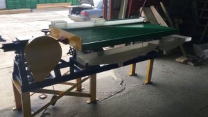 Работа концентрационного стола СКО-2 "Эконом"