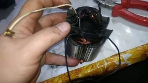 Ремонт электродвигателя цепной пилы Макита