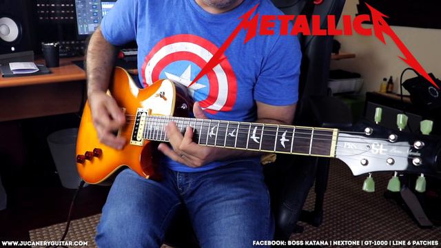 BOSS KATANA MKI / MKII - METALLICA LOAD GUITAR TONES!!! смотреть онлайн
