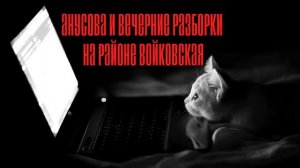 V.P - Анусова и вечерние разборки на районе Войковская (Эксклюзив)