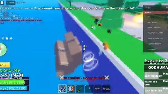 Combo God Human + Spirit | Blox Fruit ❄️? смотреть онлайн