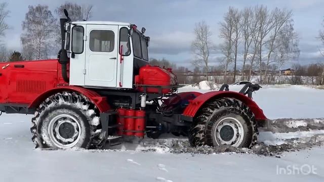 Трактор Кировец к-700,!!!После полного ремонта. смотреть онлайн