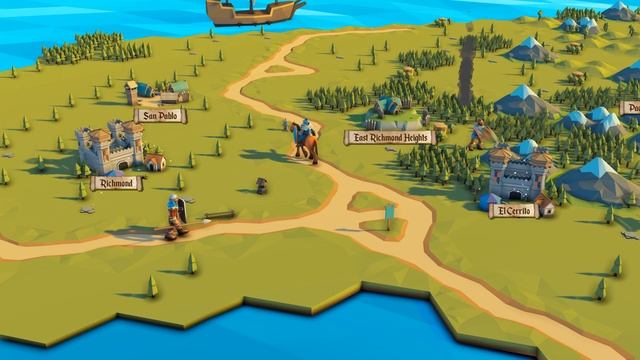 Hex World map using Mapbox Unity SDK смотреть онлайн