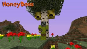 Обзор мода minecraft Пасека! (HoneyBees) №24