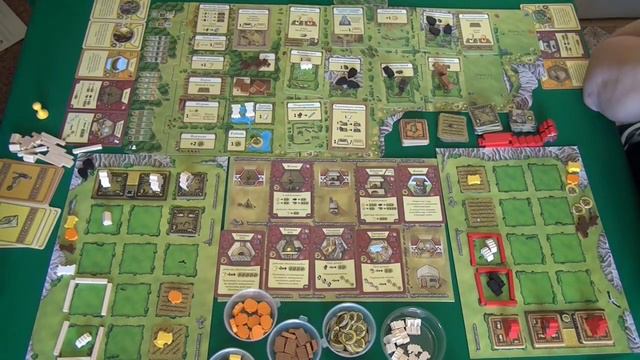 142 Агрикола. Новое издание 2/2 часть играем в настольную игру смотреть онлайн