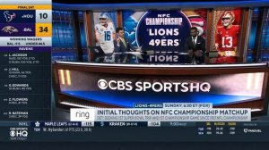 2024 NFC Championship EARLY PREVIEW: Lions vs 49ers | CBS Sports