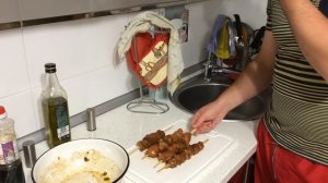 КУРИНЫЙ ШАШЛЫК МАРИНАД, НА ШПАЖКАХ, В МИКРОВОЛНОВКЕ