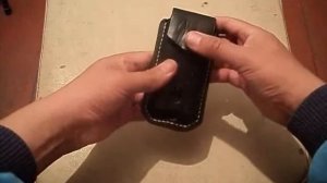 кожанный чехол для сотки своими руками\Leather Case for hundreds of their own hands