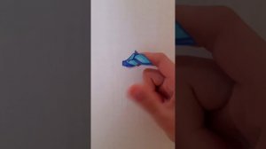 как сделать дракона на пальчик #драконынаруку #шортс