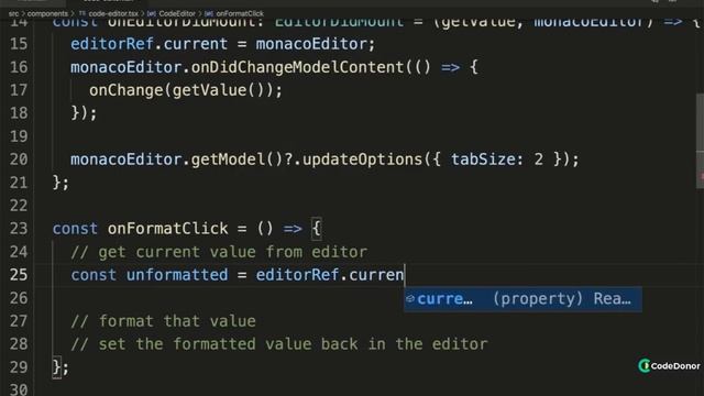 127. Automatic Code Formatting | React with Typescript