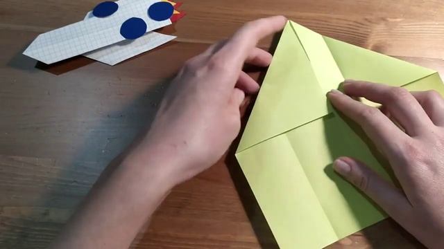 Мастер-класс "Ракета-закладка своими руками"