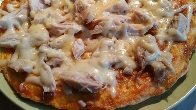 ВКУСНЫЙ РЕЦЕПТ ПП ПИЦЦА С КУРИЦЕЙ. КАК РАСЧИТАТЬ КАЛОРИЙНОСТЬ? ПП РЕЦЕПТ