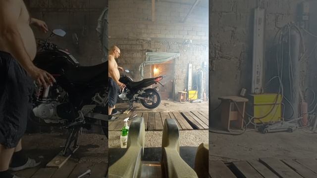 Чистка камеры сгорания. смотреть онлайн