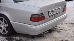 Mercedes w124 E500 & E60 Sound Compilation | Волчок рычит