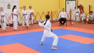 Карате сётокан. Краевые соревнования по карате ВБЕ. 12 декабря 2021. Девочки 13 лет. Ката - 05.