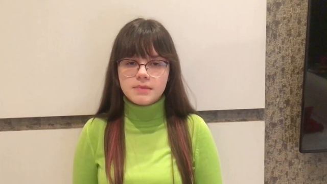 Пицина Ксения, 15 лет, И. Бунин 'Вечер' смотреть онлайн