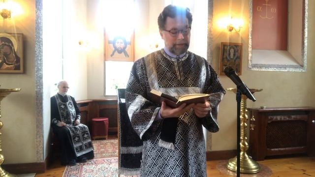 Дмитрий Гасак. Проповедь в Великий четверг на Литургии Слова после Евангелия