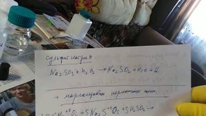 Качественная реакция на сульфат с хлоридом бария