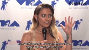 Интервью Пэрис Джексон на VMA| Paris Jackson rus sub