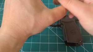 Disassemble and reassemble blank pistol Retay PM Makarov
