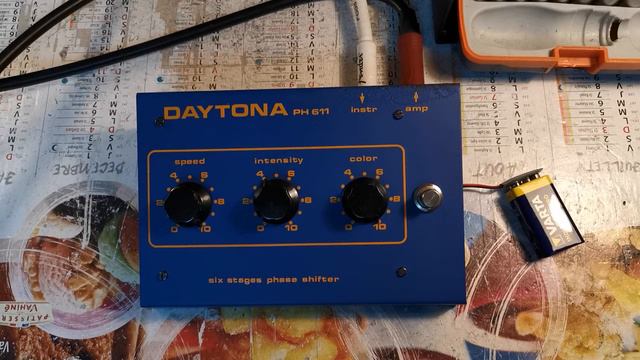 Daytona PH611 Phaser - Une pédale inconnue ? смотреть онлайн