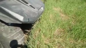 Вездеход Тайпан. Преодоление глубокого рва.