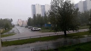 Нижневартовск 18.06.17  ливень