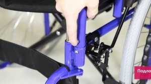 Видео-обзор кресла коляски Н035