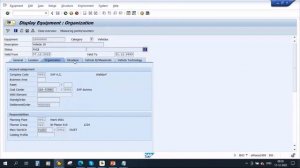 Video 33 - SAP S/4HANA Plant Maintenance (PM) Training : Fleet Management.