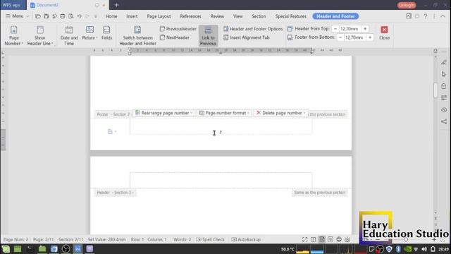 Membuat Page Numbering untuk Skripsi KTI [WPS Office] смотреть онлайн