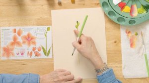 Learn to Paint a Gladiolus - FolkArt One Stroke A-Z of Floral Painting