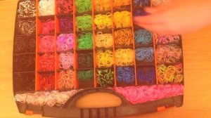 Мой большой набор резиночек для плетения ( 12 000 шт.) /My loom kit ( Rainbow loom )