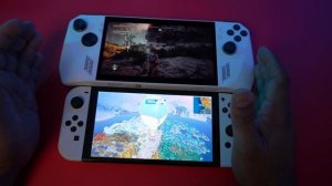 Asus Rog Ally VS Nintendo Switch OLED Comparacion