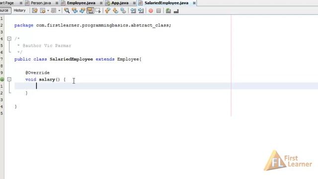 Abstract Classes in Java : Tutorial 26 | Learn Java Programming смотреть онлайн