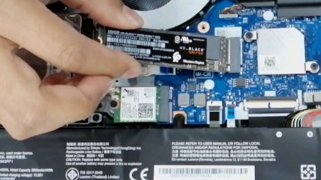 How To Upgrade Lenovo L340 Gaming Laptop 2020/SSD NVME/Disassembly