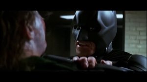 Сцена допроса Джокера в фильме Тёмный Рыцарь.