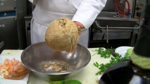 How to Crack Open a Coconut by Master Chef Robert Del Grande