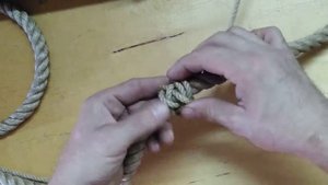 Изготовление декоративного узла турецкая голова. По схеме 3 бухты 4 линии