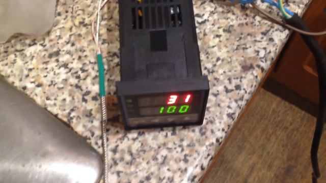 Калибровка температуры, контроллера REX C-100 смотреть онлайн