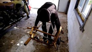 Переделка | Днепр МТ-16 наваливает с приводом на коляску