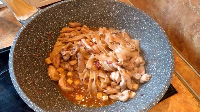 Пад Тай с курицей / Тайская кухня / Pad Thai
